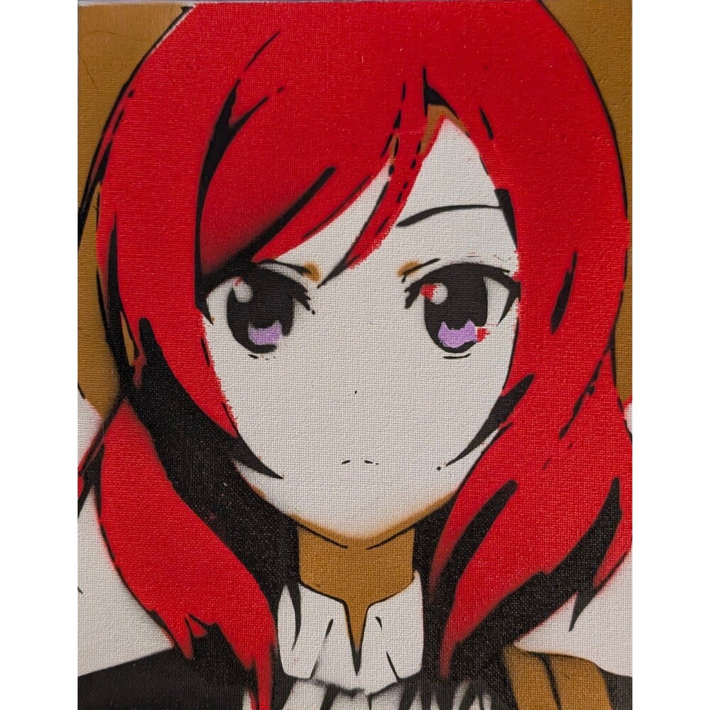 Love Live! School Idol Project Spray Paint Art Piece